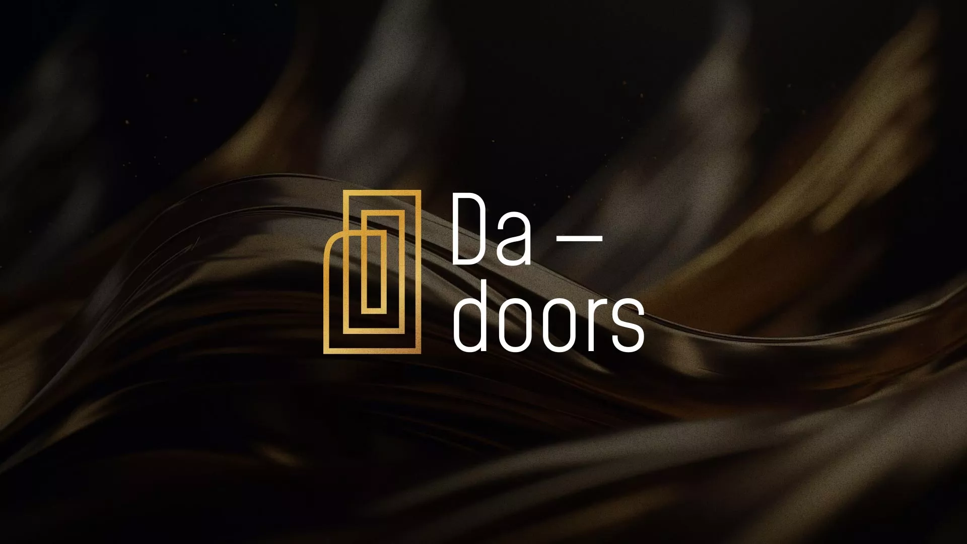 Разработка логотипа для компании «DA-DOORS» в Сарапуле